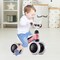 Costway Babyjoy 4 Wheels Baby Balance Bike for 2 Years Old Boys Girls with Soft Seat Ride On Toy Blue/Orange/Pink